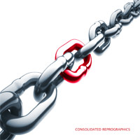 Chain Brochure created for Consolidated Reprographics